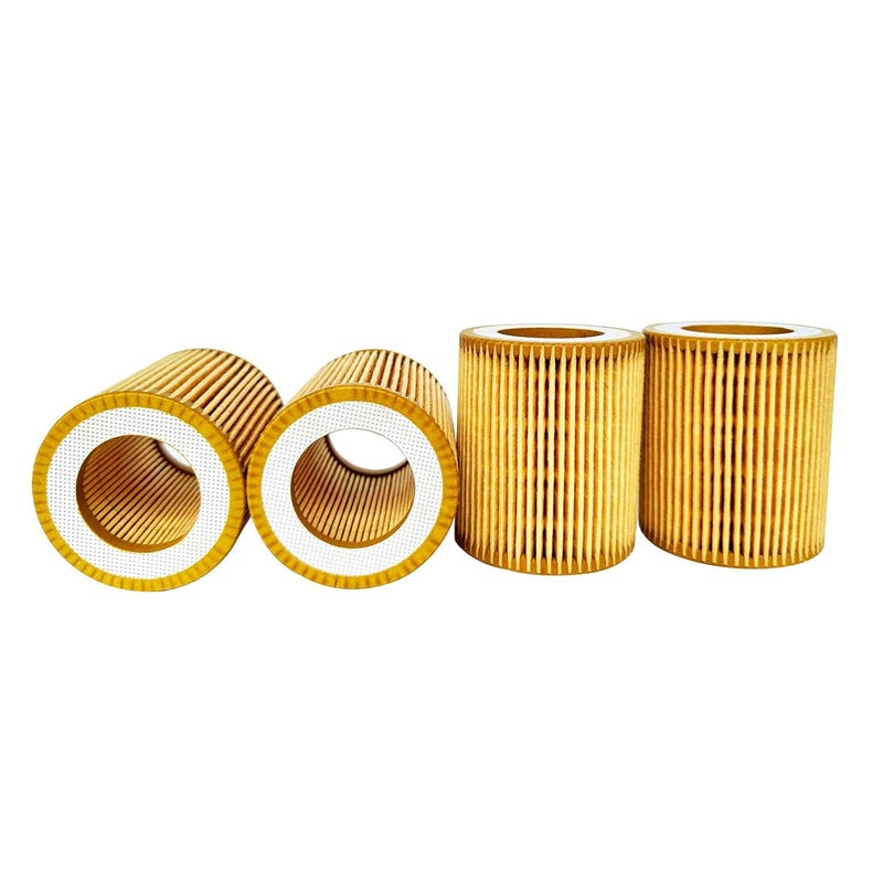 Bounetim 4 Pcs 1622065800 Air Filter Cartridge Fit for Atlas Copco Air Compressor Replacement Filtration Element C630 23092497 2200640815 6211473750 1622-0658-00 2200-6408-15 6211-4737-50 G GX GA4 5FF - Image 1